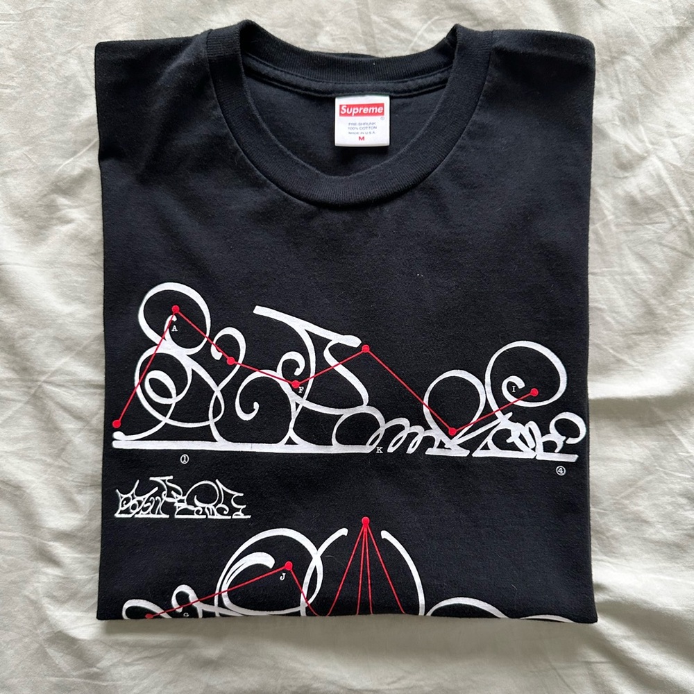 Supreme Graffiti Geometry Graphic Tee